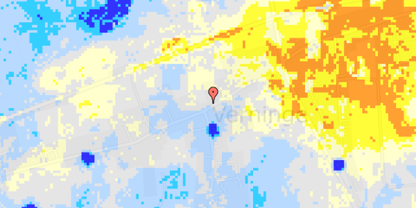 Ekstrem regn på Fuglekildevej 21, . tv