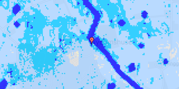 Ekstrem regn på Grambovej 38