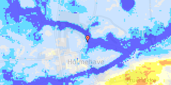 Ekstrem regn på Holmehavegyden 36