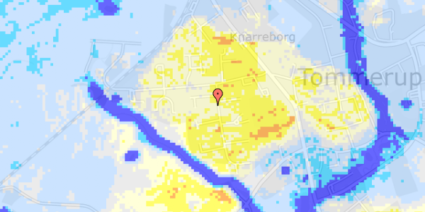 Ekstrem regn på Kamgårdsvej 19B