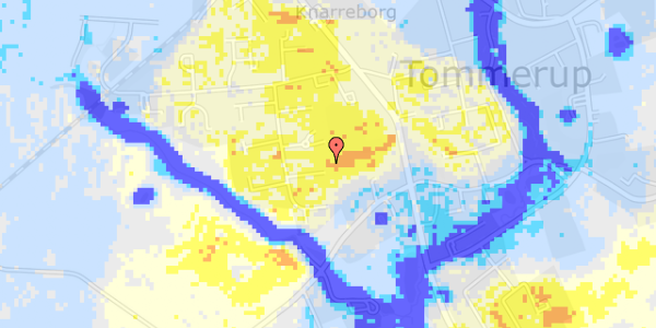 Ekstrem regn på Kamgårdsvej 66