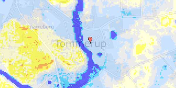 Ekstrem regn på Kastaniely 18