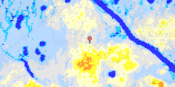 Ekstrem regn på Krengerupvej 75