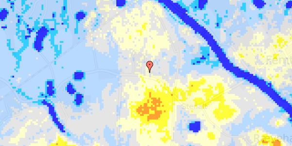 Ekstrem regn på Krengerupvej 77