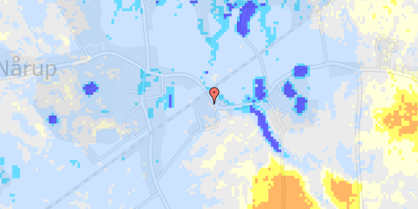 Ekstrem regn på Krengerupvej 92