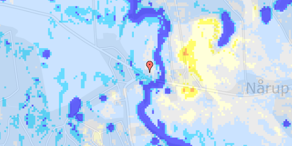 Ekstrem regn på Krengerupvej 153