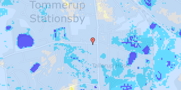 Ekstrem regn på Lilleskovvej 2