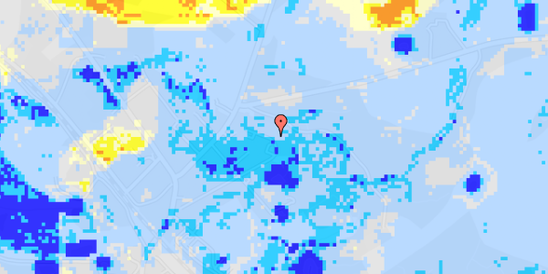 Ekstrem regn på Lindealle 29