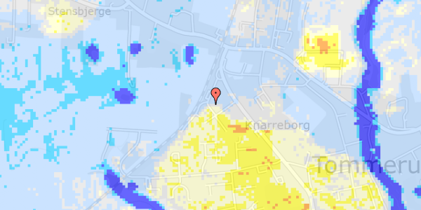 Ekstrem regn på Møller Eriksensvej 3E