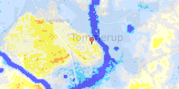 Ekstrem regn på Nyvej 48