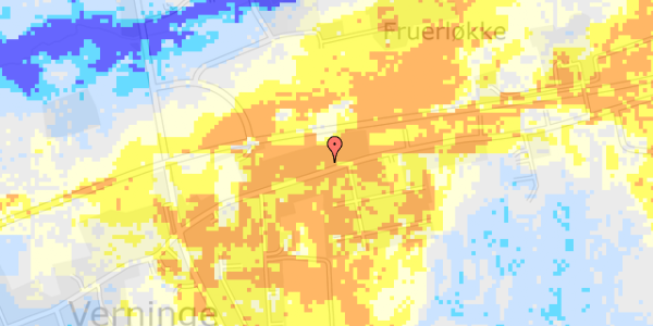 Ekstrem regn på Odensevej 28