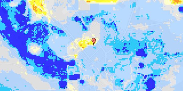 Ekstrem regn på Skelhøj 13