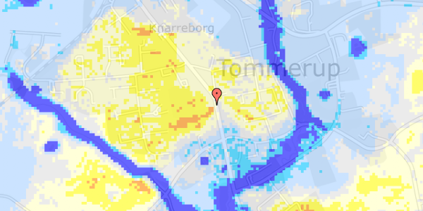 Ekstrem regn på Skolevej 51