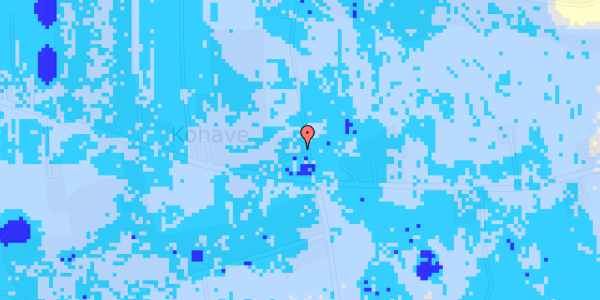 Ekstrem regn på Skovstrupvej 37