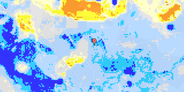 Ekstrem regn på Solvænget 18