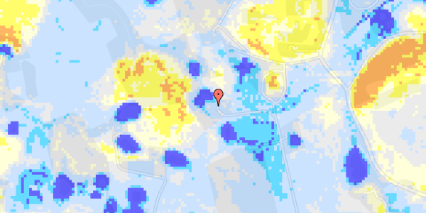 Ekstrem regn på Stærmosevej 157