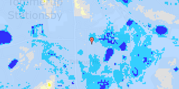 Ekstrem regn på Tallerup Alle 7