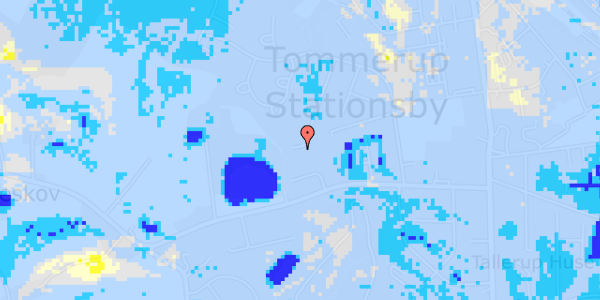 Ekstrem regn på Teglbakken 78