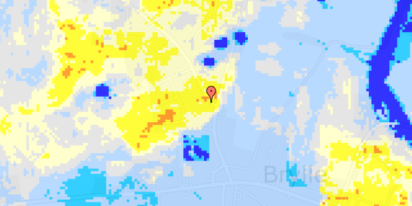 Ekstrem regn på Tobovej 1