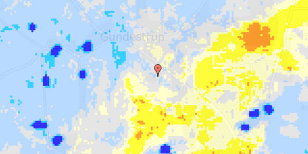 Ekstrem regn på Tobovej 47