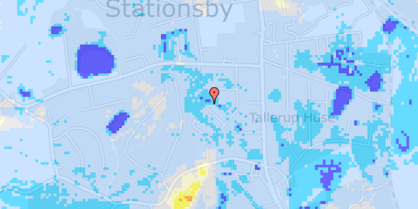 Ekstrem regn på Toftelundsvej 13