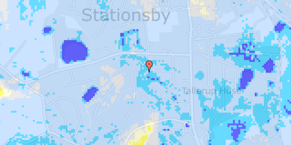 Ekstrem regn på Toftelundsvej 30