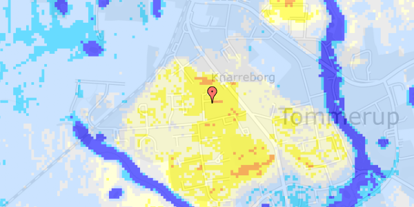 Ekstrem regn på Vestervangen 15