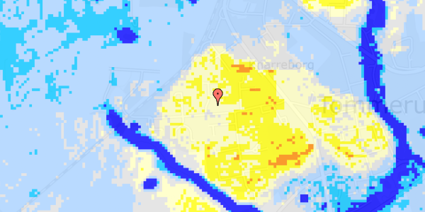 Ekstrem regn på Vestervangen 39B