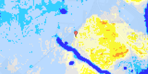 Ekstrem regn på Vestervangen 75