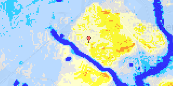 Ekstrem regn på Vestervangen 90