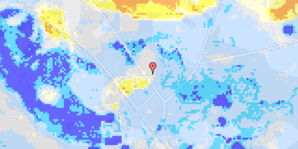 Ekstrem regn på Vissenbjergvej 11