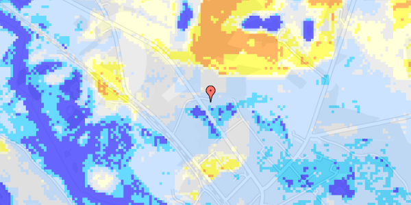 Ekstrem regn på Vissenbjergvej 29