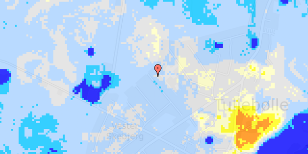 Ekstrem regn på Askvej 18