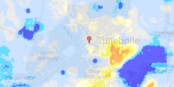 Ekstrem regn på Bygaden 45