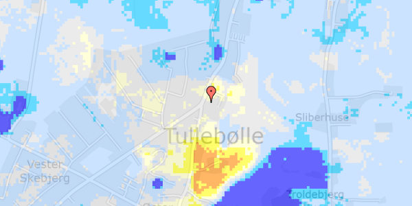 Ekstrem regn på Bygaden 64