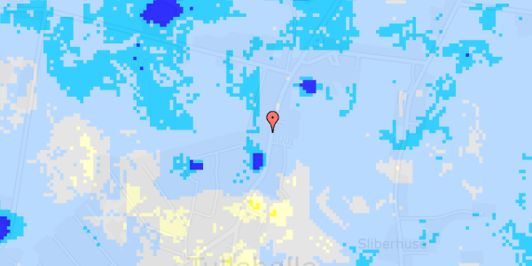 Ekstrem regn på Bygaden 93