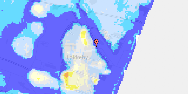 Ekstrem regn på Falkevej 9