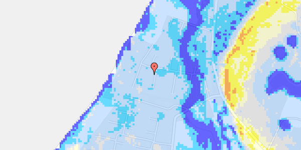 Ekstrem regn på Gyldenrisvej 59