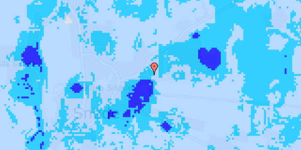 Ekstrem regn på Hesselbjergvej 3