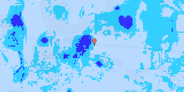 Ekstrem regn på Hesselbjergvej 7