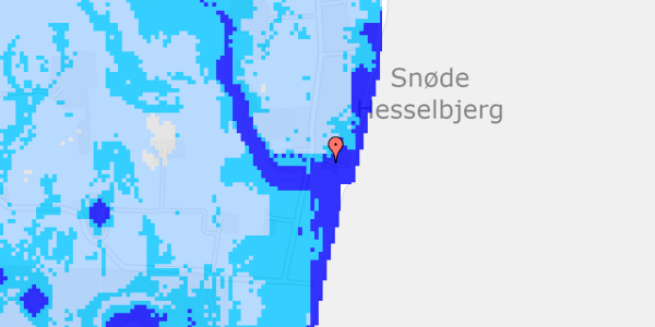 Ekstrem regn på Hesselbjergvej 97