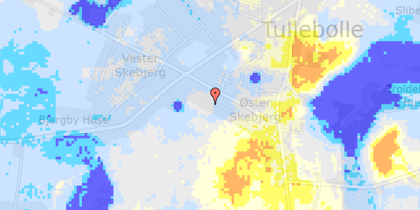 Ekstrem regn på Kirsebærvænget 8