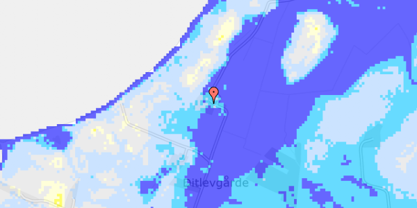 Ekstrem regn på Klavsebøllevej 24