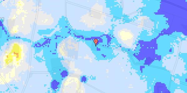 Ekstrem regn på Løkkeby Strandvej 2