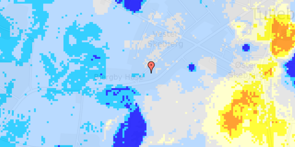 Ekstrem regn på Møllevænget 2