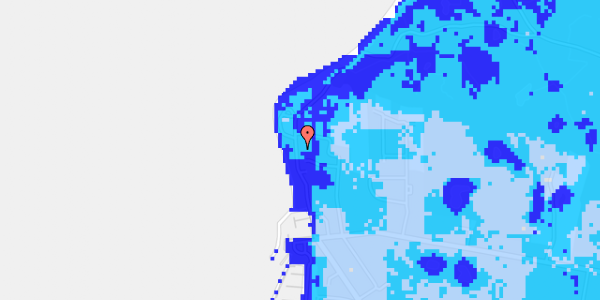 Ekstrem regn på Nordstrandsvej 18A