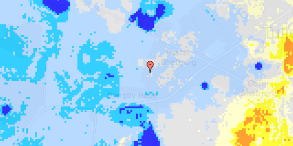 Ekstrem regn på Pellemarken 14