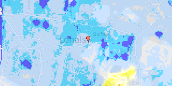 Ekstrem regn på Tom Knudsensvej 40