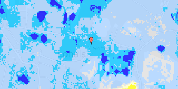 Ekstrem regn på Tom Knudsensvej 43, st. 