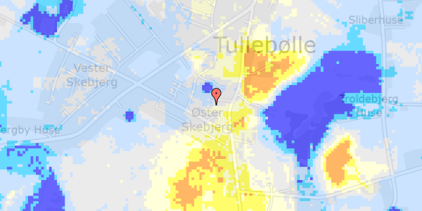 Ekstrem regn på Tullebølle Centret 2, . 1